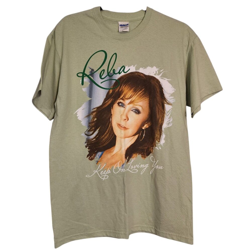 Reba McEntire "Keep On Loving You" 2011 Tour Shirt Green Medium